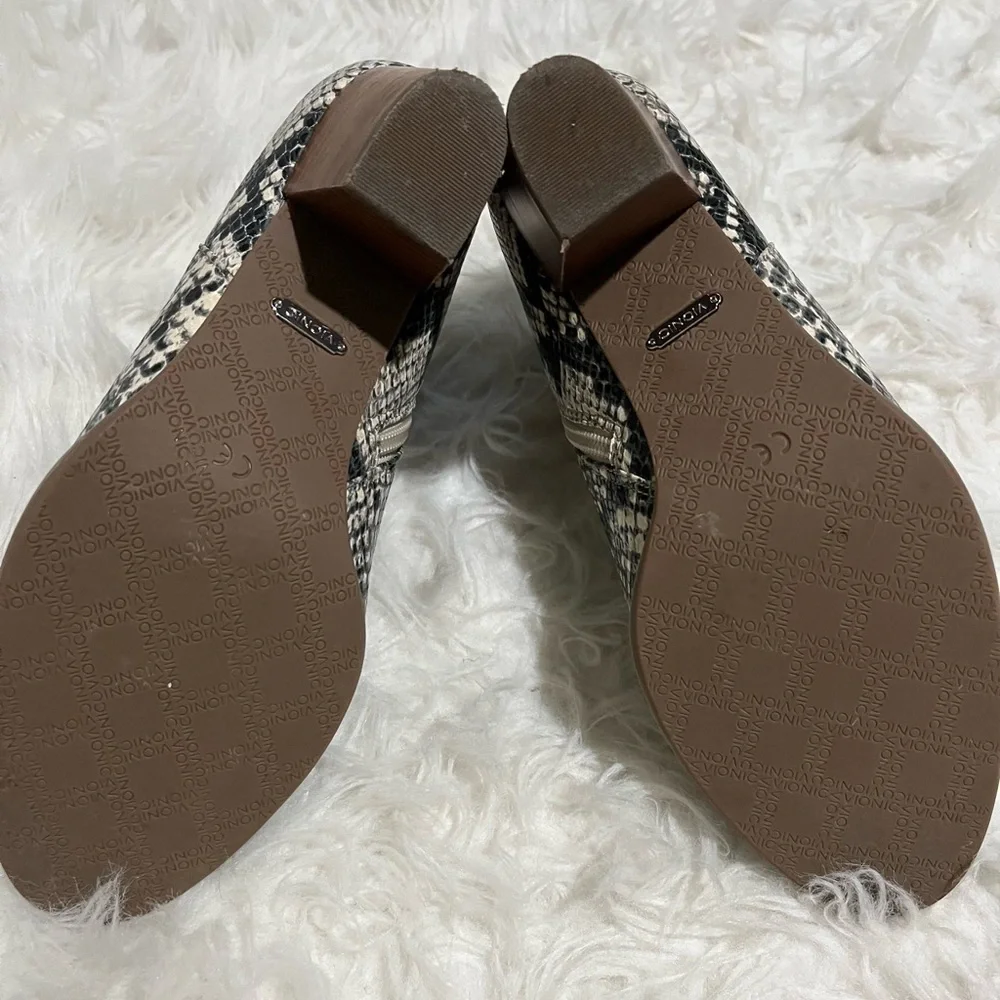 Vionic Snakeskin Bootie - Picture 7 of 8